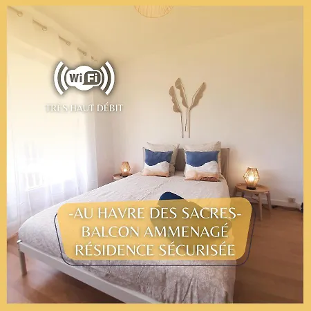 Au Havre Des Sacres - Balcon - Proximite Centre * Reims